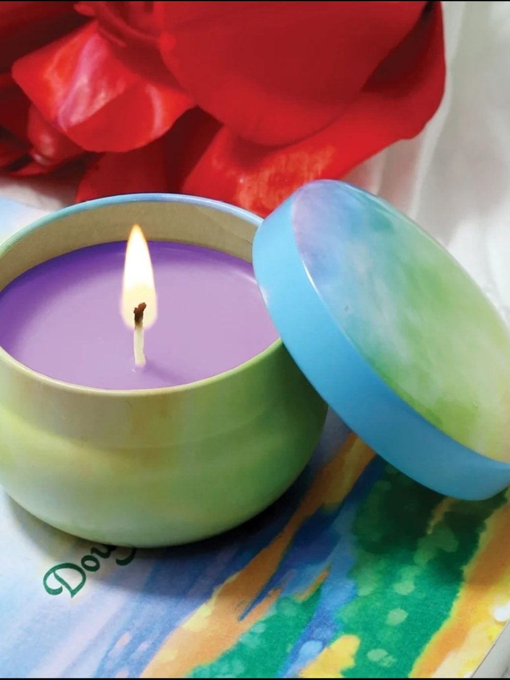 Green Candle Dye
